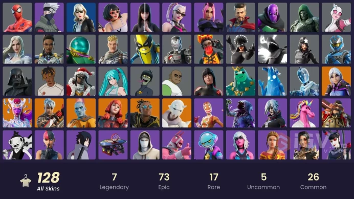 *[ALL LINKABLE] FA + MAIL CHANGE | 128 skins | Hangtime | Malik | Torin | Snap | The Cube Queen | Ronin | The Imagined | The Origin