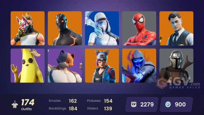 *[ALL PLATFORMS] FA 174 skins | OG STW | OG Cole | Blue Team Leader | Gold Brutus | Gold Midas | Gold Meowscles | Cloud Striker | 900 VB