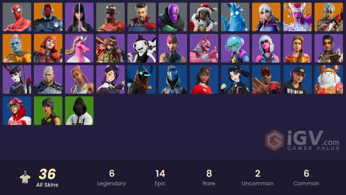 *[ALL LINKABLE] FA + MAIL CHANGE | 36 skins | Sultura | Keri Commander | The Origin | The Imagined | The Foundation | Torin | The Cube Queen