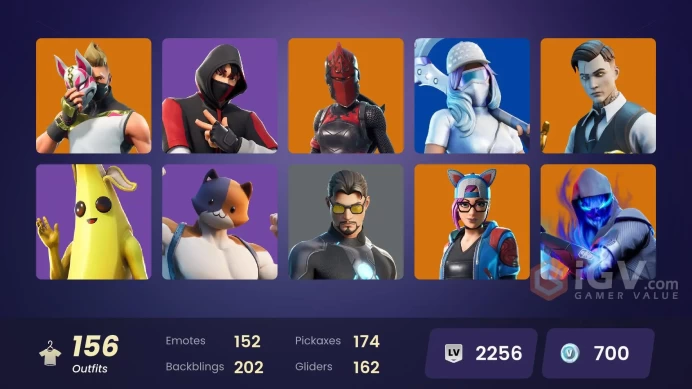 PC,PSN,XBOX 156 SKINS FA - STW - IKONIK - GALAXY SCOUT,FUSION,SPIDER-GWEN,DOOM,LARA CROFT,MINOTAUR,DEMI,CLUTCH&GRIND,IRIS RK1251