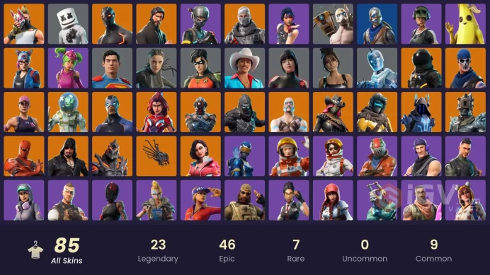 [FA | all platform] 85 Skins | OG Raider's Revenge | The Reaper | Sparkle Specialist | OG STW | Royale Knight | Blue Squire 
