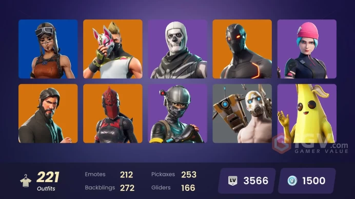 [FA | all platform] 220 Skins | Wildcat | The Reaper | Omega Stage 5 | Psycho Bandit | Take The L