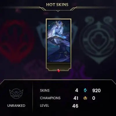 EUW -(S16) UNRANKED - 41 Champ - 4 Good Skins - COSMIC LUX - HONOR 3 - S10 ACC - HANDMADE - FULL ACCES - LIFETIME WARRANTY - CHEAP