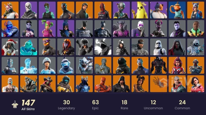 FA - [PSN/XBOX/PC] - 146 skins | The Reaper | Elite Agent | Omega (stage 5) | WORLD CUP | Dark Voyager | Luxe | Vendetta | Ragnarok | 1050 VB