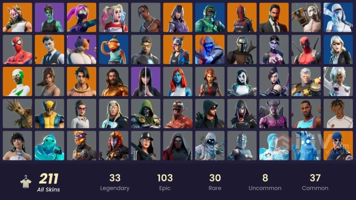 [PC] 192 skins | OG STW | IKONIK | Glow | Travis Scott | Fishstick (World Cup) | Gold Midas | Gold Brutus | Reflex | Drift | Polarity | Galaxia 