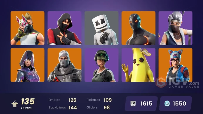 [PC] 112 skins | OG STW | IKONIK | Glow | Omega (stage 5) | Blue Striker | World Warrior | Juke | Havoc | Trailblazer | Sub Commander | Rogue Ag