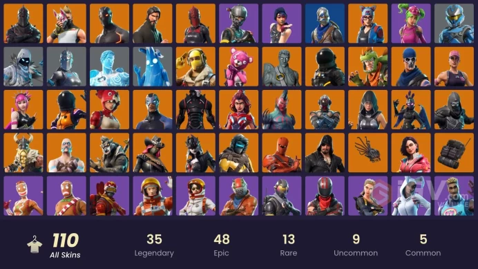 [PC] 107 skins | OG STW | Black Knight | Sparkle Specialist | The Reaper | Blue Squire | Royale Knight | Elite Agent | Omega (stage 5) | Grind |