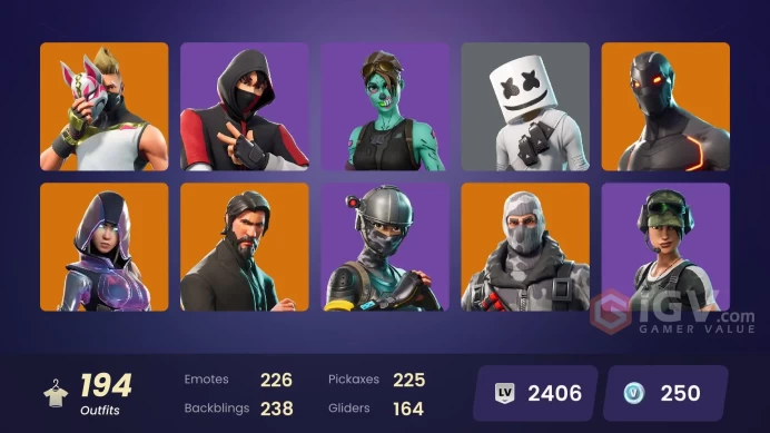 [PC] 178 skins | OG STW | IKONIK | The Reaper | Glow | Elite Agent | Take The L | Omega (stage 5) | Rogue Agent | Trailblazer | Havoc | Sub Comm