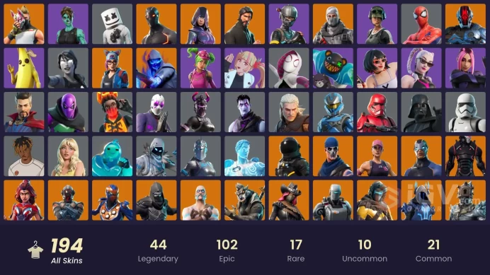 [PC] 178 skins | OG STW | IKONIK | The Reaper | Glow | Elite Agent | Take The L | Omega (stage 5) | Rogue Agent | Trailblazer | Havoc | Sub Comm