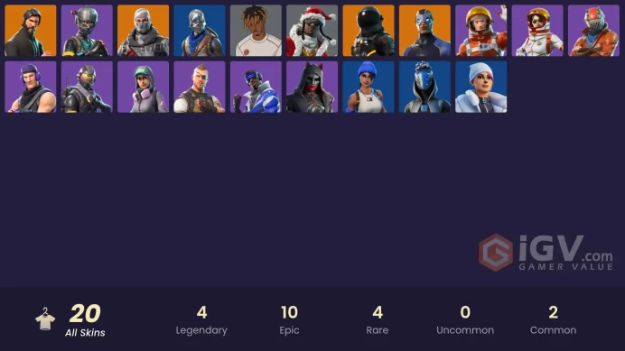 *[ALL PLATFORMS] 20 skins | The Reaper | Blue Squire (SOLO)  | Elite Agent | Blue Team Leader | Havoc | Sultura | Blue Striker | Sub Commander |