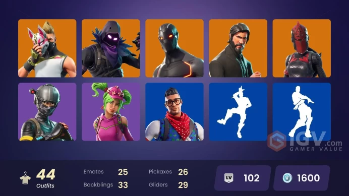[PSN/XBOX/SWITCH/PC] 44 skins | OG STW | The Reaper | Elite Agent | Take The L | Prodigy | Blue Striker | Carbon Commando | Rogue Agent