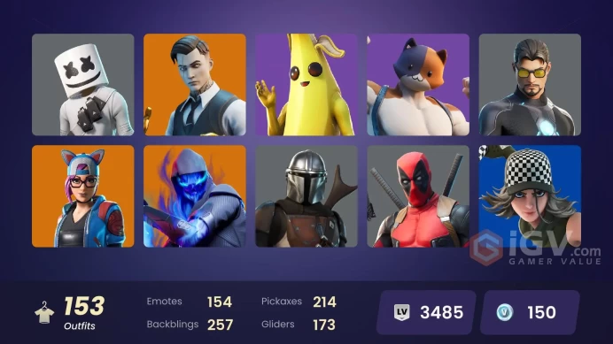 FA - [XBOX/SWITCH/PC] 131 skins | Gold Meowscles | Gold Midas | Gold Brutus | Subzero Cryptic | Lina Scorch | Vivi Chroma |Vendetta|The Imagined