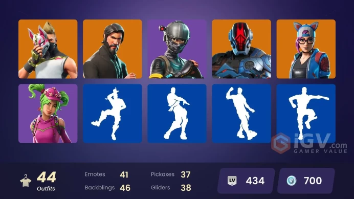FA - [PSN/XBOX/SWITCH/PC] - | OG STW | The Reaper | Elite Agent | Take The L | Rogue Agent | Drift | Carbide | Ronin | 44 skins