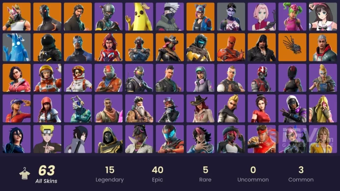 FA - [PSN/Xbox/Switch/PC] 50 skins | The Reaper | Elite Agent | Mako | Take The L | Rogue Agent | Blackheart | Dark Voyager | Zenith | Sentinel 