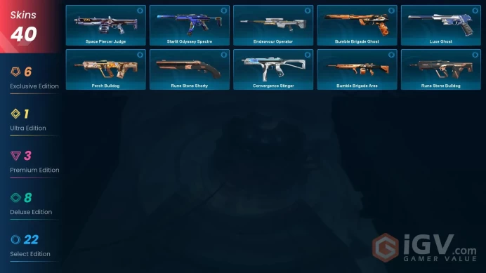 Na-Usa-Can | RGX 11z Pro Bundle | Black.Market Butterfly Knife | Phaseguard Vandal | Reaver Phantom | 40 Skins | Level 73 | Full Access