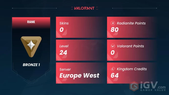 Eu West | Bronze Rank - V26ACT1 | Changeable Mail | Instant Delivery | Lifetime Warranty | 100% Handmade & Secure | 24/7 Support