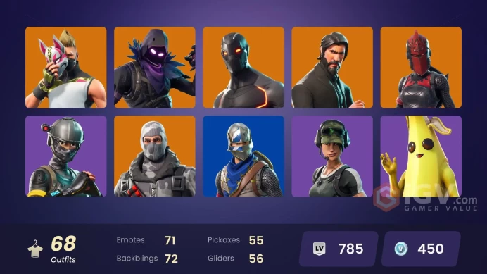 [PC/PSN/XBOX] -OG STW SUPER DELUXE-Blue Squire OG-The Reaper OG-Elite Agent OG-Royale Knight OG-Raptor-OMEGA-68 SKIN-FULL ACCESS-