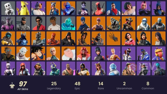 [XBOX/PC]97 skins | Point Patroller | Blue Striker | Subzero Cryptic | Trilogy | Carbon Commando | Prodigy | Sorana CC221