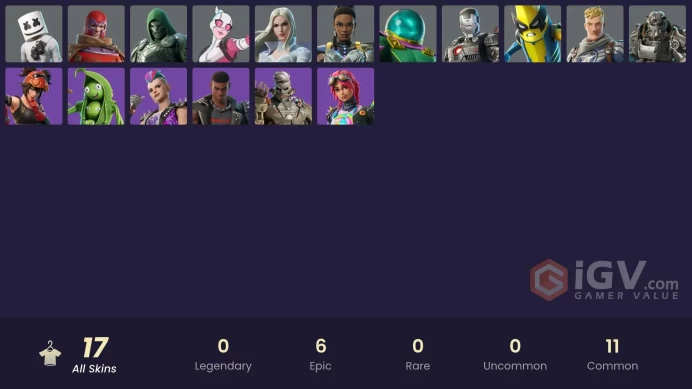 [PSN/XBOX/PC] 18 skins | War Machine | Wastelander Magneto | Mysterio | Gwenpool | Doom | Emma Frost | Shuri | Captain Jones | Peelverine