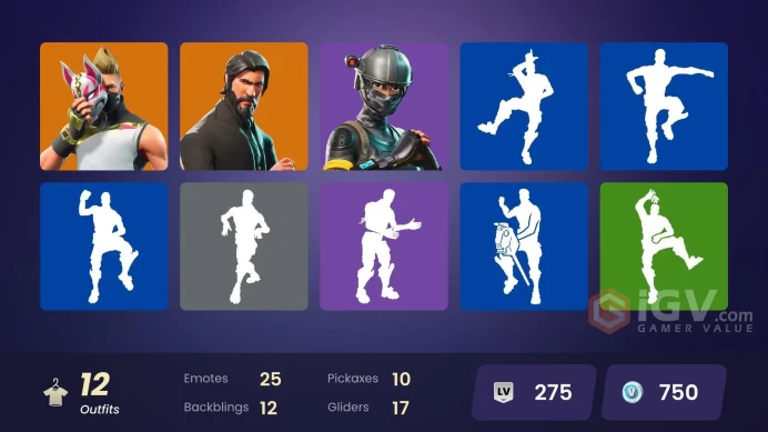 PSN/XBOX/PC 13 skins | The Reaper | Elite Agent | Blue Team Leader | Blue Striker | Drift | Dark Voyager | Redline | Mission Specialist | 750 VB