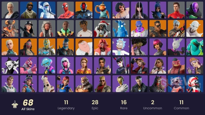 [PC/PSN] 68 skins | Basic Basher | Ol' Woody | Reaper | Nanner Ringer | Aerial Assault Trooper msh773