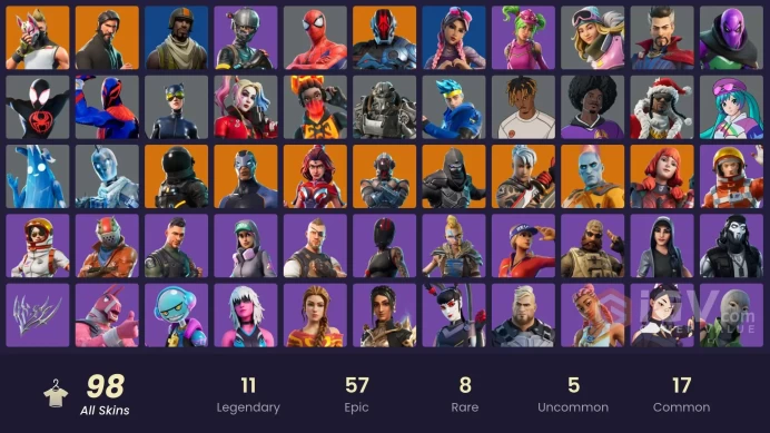 [PC/PSN/XBOX] FA 98 SKINS | THE REAPER | ELITE AGENT | RUST LORD | AERIAL ASSAULT TROOPER | DARK VOYAGER | TAKE THE L | ORANGE JUSTICE |