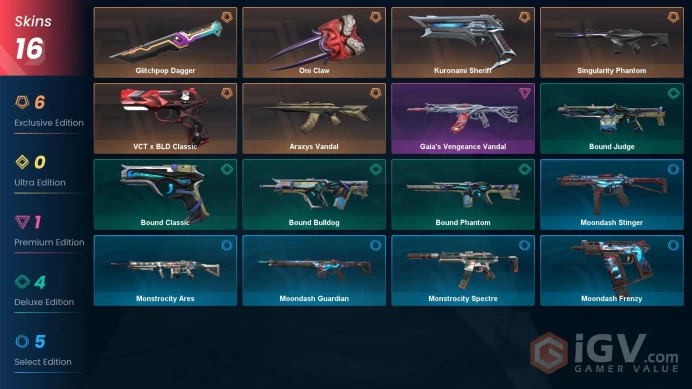 EU | 18 Skins | Level 51 | Buddies 58 | Oni Claw | Kuronami Sheriff | Glitchpop Dagger| 1 Battle passes| Full Access | Full Details Below