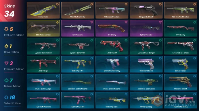 EU | 27 Skins | Level 136 | Buddies 126 | RGX 11z Pro Firefly | Singularity Sheriff | 2 Battlepasses Purchase | Full Access | Full Details Below