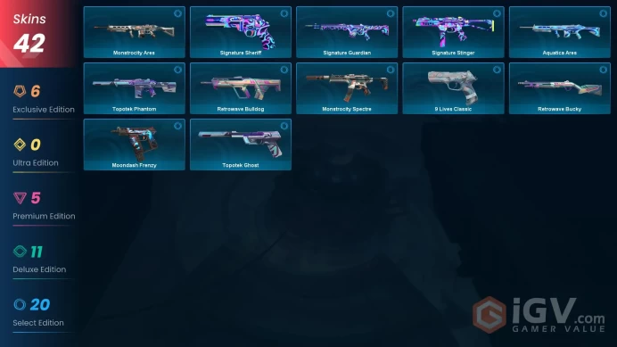 EU | 42  Skins| Gold | Level 92 | Buddies 73 | Singularity Spectre | Sentinels of Light Vandal | 3 Battlepasses Purchase |Instant Delivery 