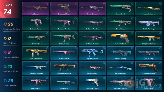 EU | 74 Skin | Level 85 | Mystbloom Bundle | Champions 2023 Bundle | Reaver Karambit | Kuronami no Yaiba | 4 Battlepasses | 