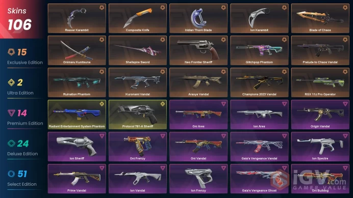 EU | 106 Skins | Immortal 3 | Level 214 | Onimaru Bundle | Ion Bundle | Blade of Chaos | Full Access | 6 Battlepasses Purchase |
