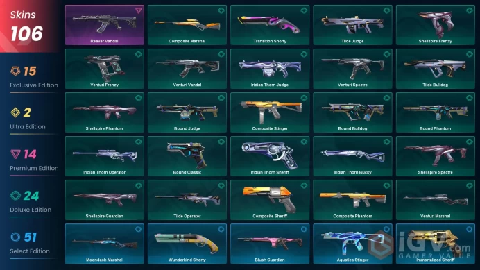 EU | 106 Skins | Immortal 3 | Level 214 | Onimaru Bundle | Ion Bundle | Blade of Chaos | Full Access | 6 Battlepasses Purchase |