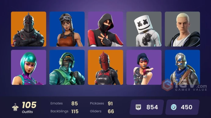 [PC/XBL] 105 Skins | Black Knight | Wonder | IKONIK | Stealth Reflex | Sparkle Specialist | Blue Squire