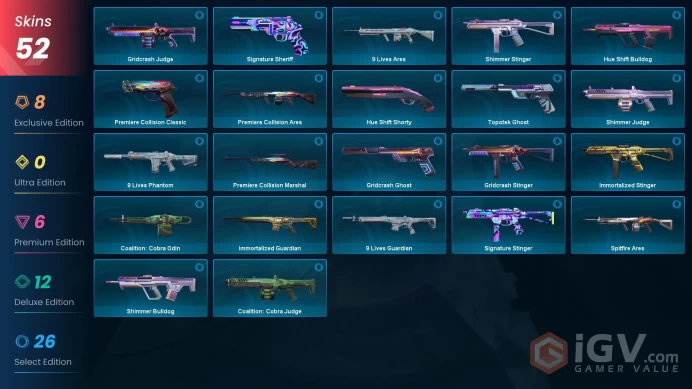 EU | 52 Skins | Level 66 | 4 Knives | RGX 11z Pro Blade | RGX 11z Pro Firefly |Glitchpop Vandal| Full Access| 5Battlepasses Purchase | Full Deta