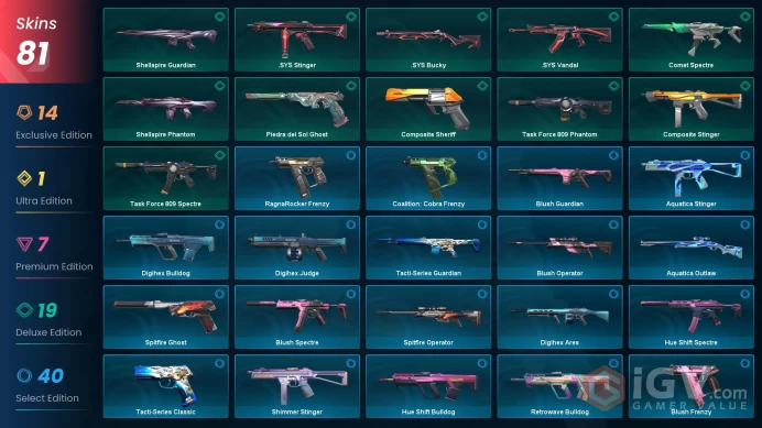 EU | 60 Skins | Level 50 | Protocol 781-A Phantom | Reaver Karambit | Kuronami Sheriff | 6 Battlepasses |