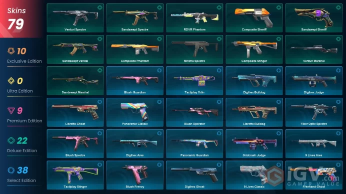 EU | 79 Skins | Level 81 | Overdrive Vandal | Champions 2023 Bundle| Equilibrium | Glitchpop Odin | Full Access| 5 Battlepasses Purchase | Full 
