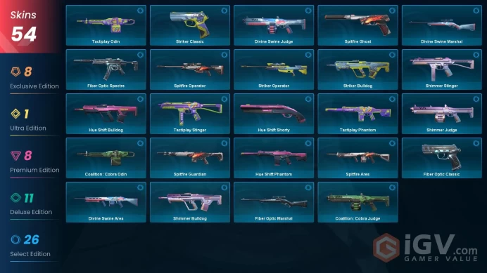 EU | 52 Skins | Level 50 | Protocol 781-A Spectre | Kuronami Bundle | RGX 11z Pro Firefly | Full Access| 4 Battlepasses Purchase | Full Details