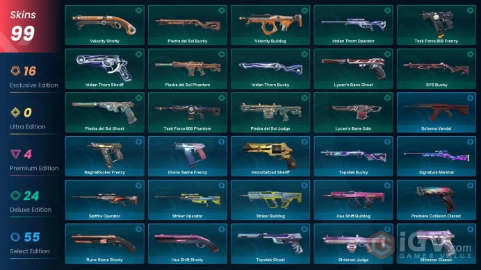 EU | 99 Skins | Level 121 | Spectrum Phantom | RGX 11z Pro Bundle | Champions 2022 Phantom | Full Access | 7 Battlepasses Purchase | Full Detail