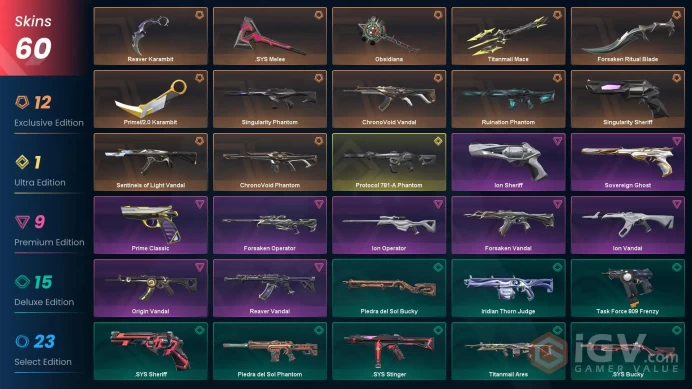 EU | 60 Skins | Level 50 | Titanmail Bundle | Forsaken Ritual Blade |Protocol 781-A Phantom | 4 Battlepasses |