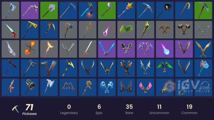 PC/PSN/Xbox/Nintendo 58 skins Leviathan Axe | Psycho Bandit | Tart Tycoon | Specter Inspector | Gear Specialist Maya | Midas | Menace | Predator