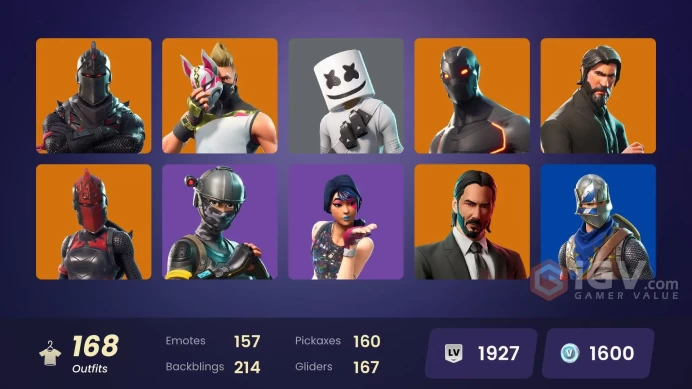 PC/PSN/Xbox/Nintendo 168 skins | OG STW | Black Knight | Sparkle Specialist | The Reaper | Blue Squire | Royale Knight | Elite Agent | Blue Team