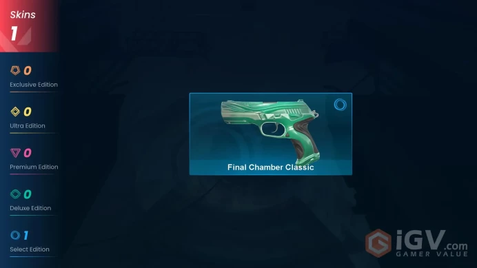 NA | 1 Skin | Silver 2 | Level 38 | Value RP 120 | Final Chamber Classic | Buddies 27 | Agent 3 | Full Access | Instant Delivery | Full Details 