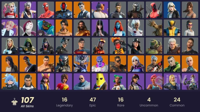 [PSN/XBOX/NIN/PC] 107 SKINS | GOLD MIDAS | PITCH PATROLLER | PASTEL STRYDER | SIDEWAYS WARRIOR | ZERO POINT MENACE | OCEANIC CAMOUFLAGE | 