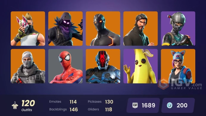 [PSN/NIN/PC] 120 SKINS | OG STW | TAKE THE L | THE REAPER | ELITE AGENT | BLUE TEAM LEADER | HAVOC | HERON STANCE HERO | SUB COMMANDER | 