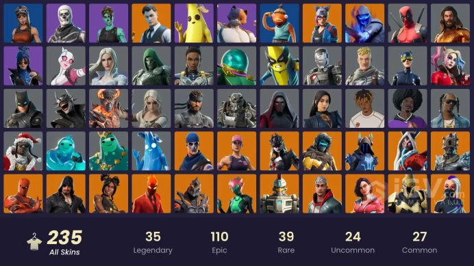 [PSN/XBOX/NIN/PC] 235 SKINS | OG STW | RENEGADE RAIDER | IKONIK | GOLD BRUTUS | GOLD MIDAS | WORLD CUP | CHAMPIONSHIP AURA | HAT - DARK | 