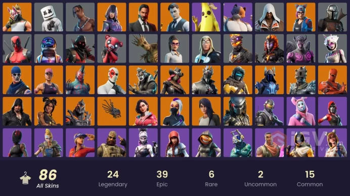 [PNS/XBOX/NIN/PC] 86 SKINS | OG STW | IKONIK | GLOW | TRAVIS SCOTT | ASTRO JACK | GOLD MIDAS | GOLD BRUTUS | ROGUE AGENT | STAGE 5 | 