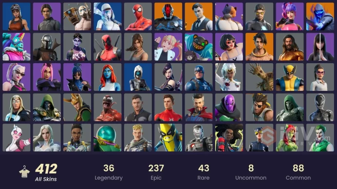 400skins(you can linked all platform| | Deluxe Edition  Owned) 2339