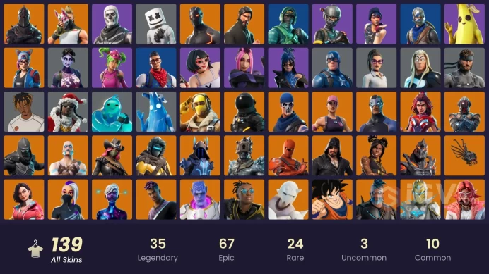 [PC/XBL] | 138 Skins | OG Skull Trooper | OG Raider's Revenge | ULTIMATE OG STW |  Black Knight | Sparkle Specialist | Royale Knight | 1600 VB