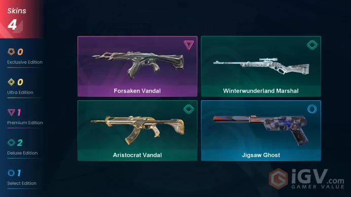 [Code 9318] Level 47 + 4 Skins / Europe / Very Cheap