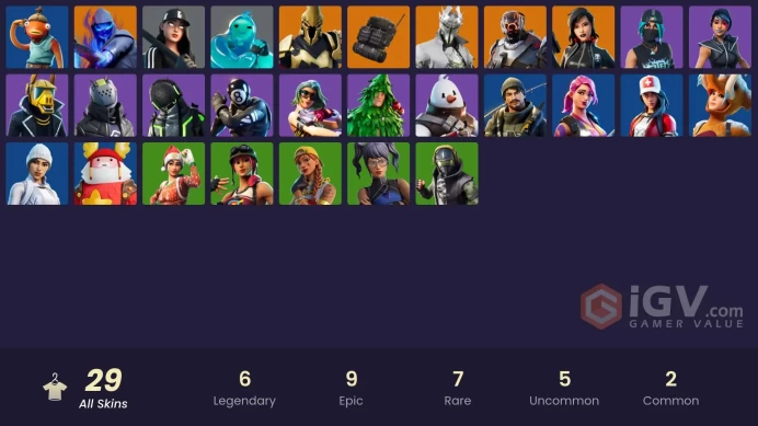 [ALL PLATFORMS]-Merry Mint Axe-Rogue Spider Knight-28 Skin-FULL ACCESS-